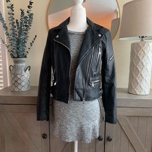 Zara Trafaluc Faux Leather Jacket